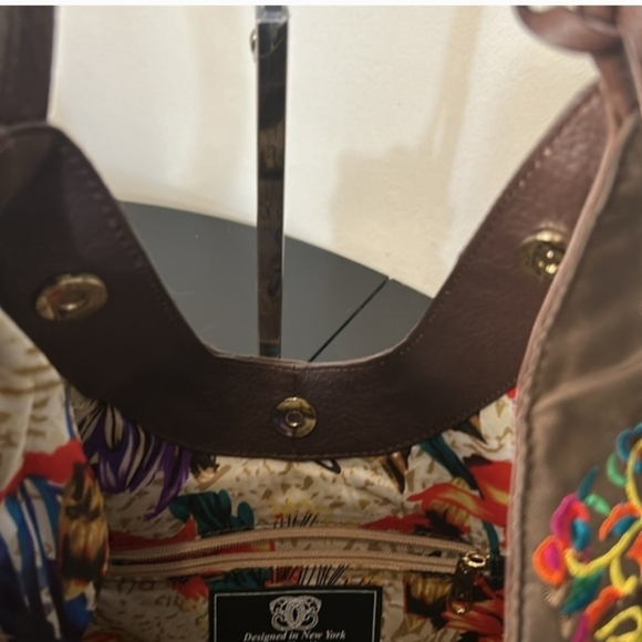 Sharif Hobo Shoulder Bag EUC - Picture 6 of 10